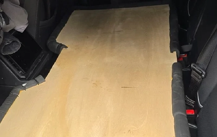 How-to:  sleeping in the back seat - DIY sleep platform
