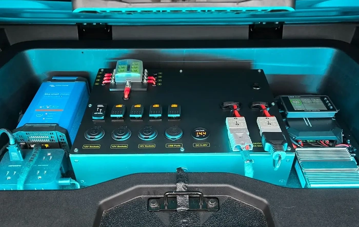 Bed trunk vault Ver1.2 -- LiFePO4 Battery Pack Setup