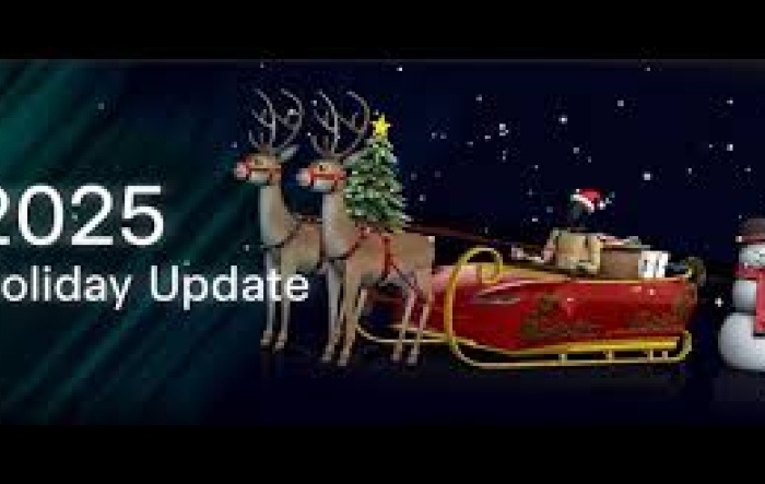 2025.44.25.5 Holiday update installing now!
