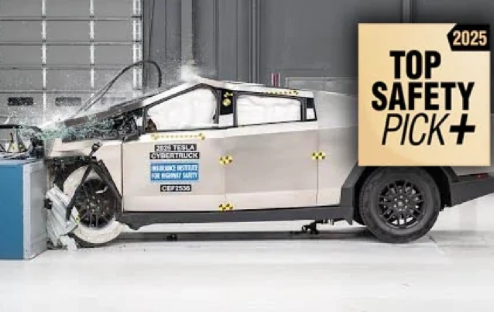 Cybertruck earns Highest IIHS Top Safety Pick+ Rating -- better than any other pickup truck