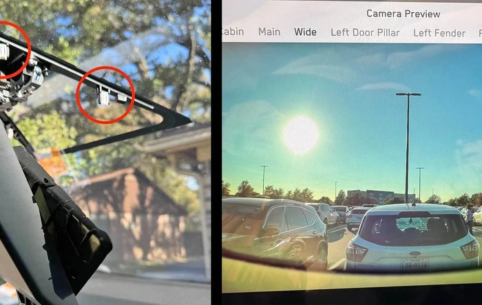 How-to Clean Forward Camera View / Glare Shield (fix "camera visibility limited" issue) - DIY