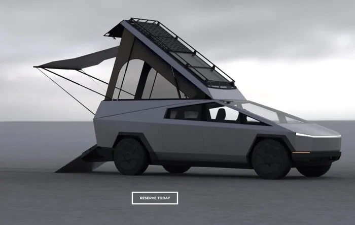 Space Campers for Cybertruck is fantastic!