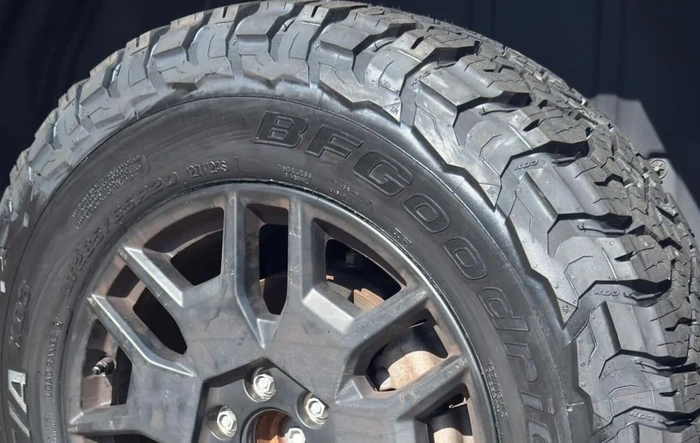 Just installed full set of KO3 tires (vs. Goodyear AT tires)