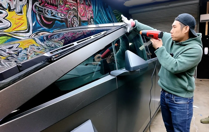 Cantrail Recall on a Wrapped Cybertruck - How To DIY Wrap It Again