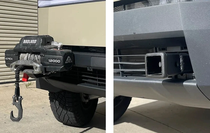 NEW! OEM Front Bumper Winch Receiver Mounts!