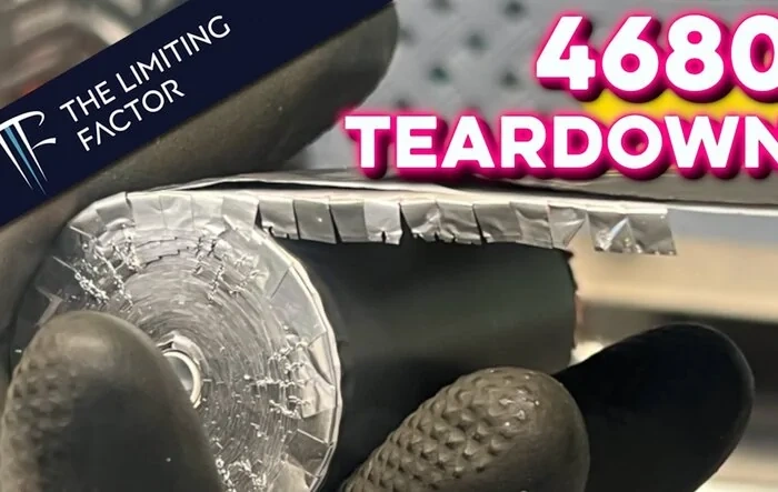 Tesla 4680 Battery Cell Teardown Disassembly // 4 hours in 1 hour (The Limiting Factor - Part 1)