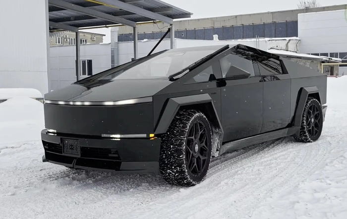 New video! Tesla Cybertruck Carbon Fiber body kit by RNG Design review by ORGcars on Youtube.