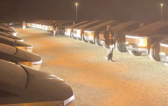 Cybertruck deliveries begin in UAE. 63 delivered at first owners delivery event