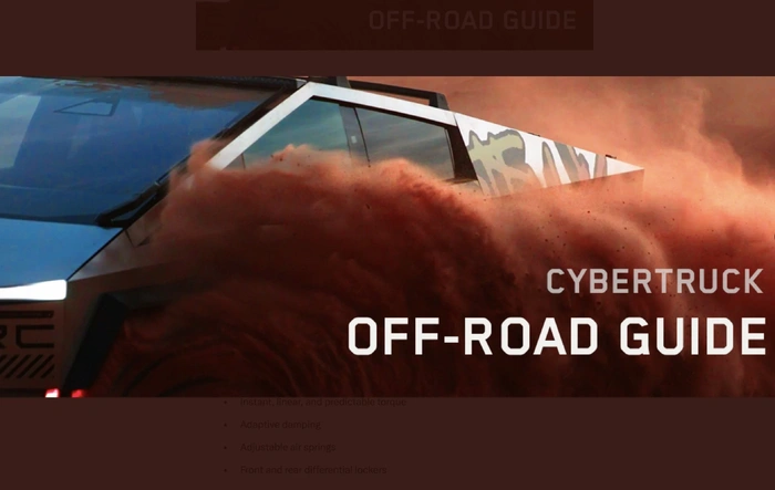 Official Cybertruck Off-Roading Guide by Tesla