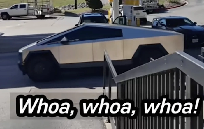 North Korean reacts to Cybertruck