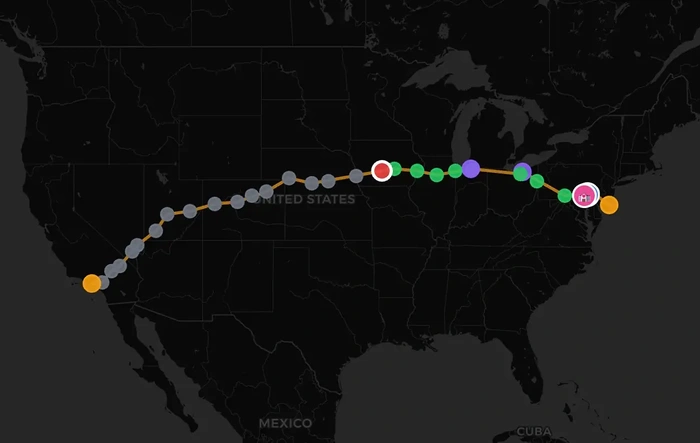 🚀 My Cybertruck 100% FSD Fully Autonomous Coast to Coast Attempt — Atlantic City to Santa Monica (LIVE) - by browncowboy
