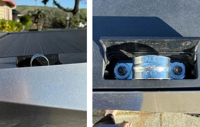 Ghetto tie downs for roof rack attachment points