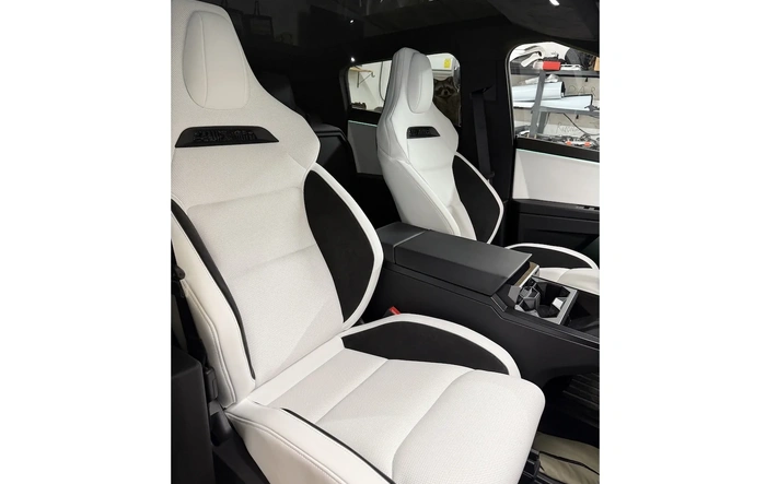 Plaid Seats installed in Cybertruck