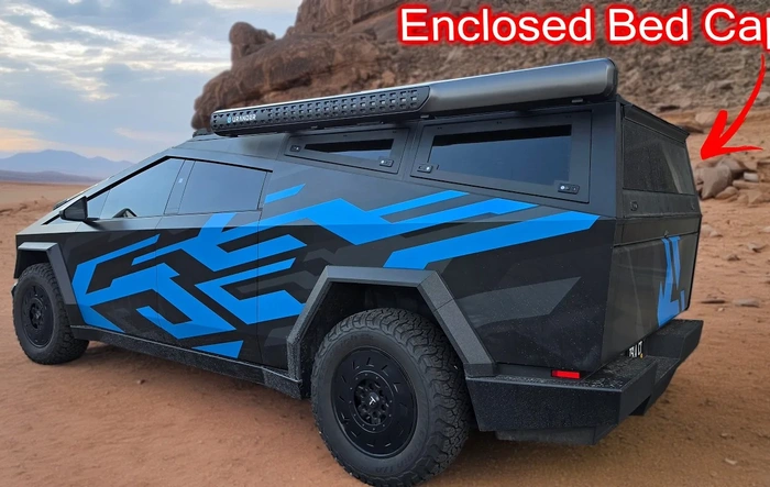 Urander Enclosed Bed Cap Review. "This Cybertruck Mod Changes Everything!"