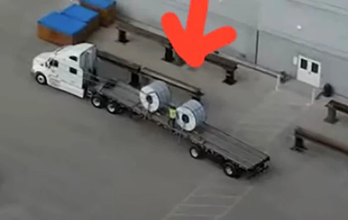 Stainless steel rolls spotted during delivery to Giga Texas today (9/20/22) ?