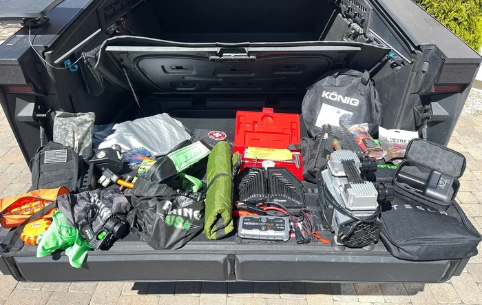 Vault Storage - what do you carry in your bed at all times?? Show me yours and I'll show you mine