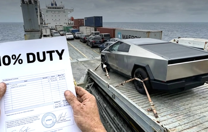 Cybertruck purchase in the UK... Technically.