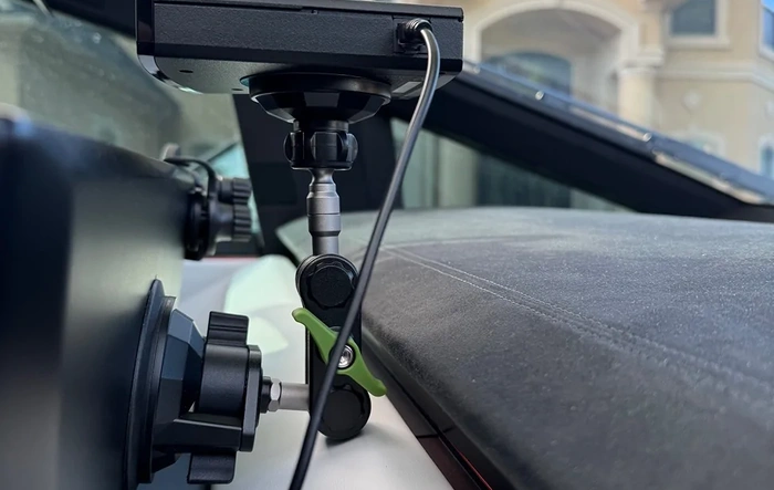 Perfect Radar Detector Mount!!