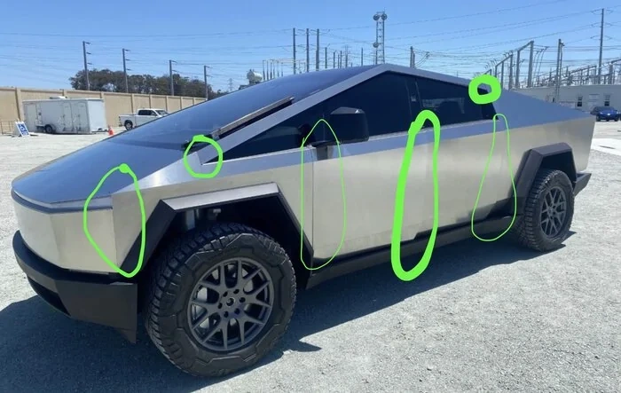 PSA: Cybertruck body shell exoskeleton is not one contiguous piece of bent steel