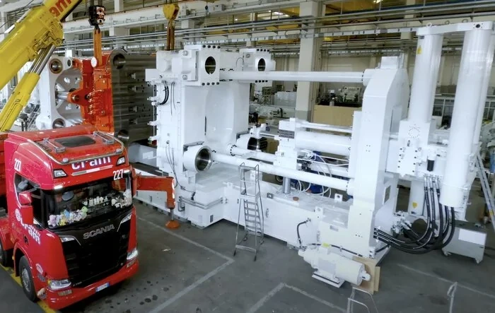 IDRA Assembling Second 9K Press In ITALY For Testing!