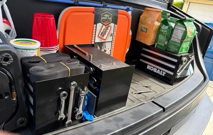Toolbox For Frunk Storage