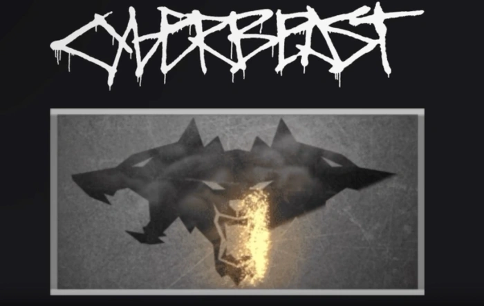 Cyberbeast graphic animation in app!