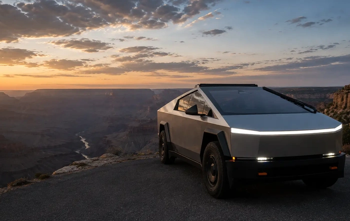 CYBERTRUCK RWD HARD TONNEAU COVER — (FSD) REAL-WORLD INTERSTATE ENERGY CONSUMPTION OBSERVATION ~4,700-Mile Test