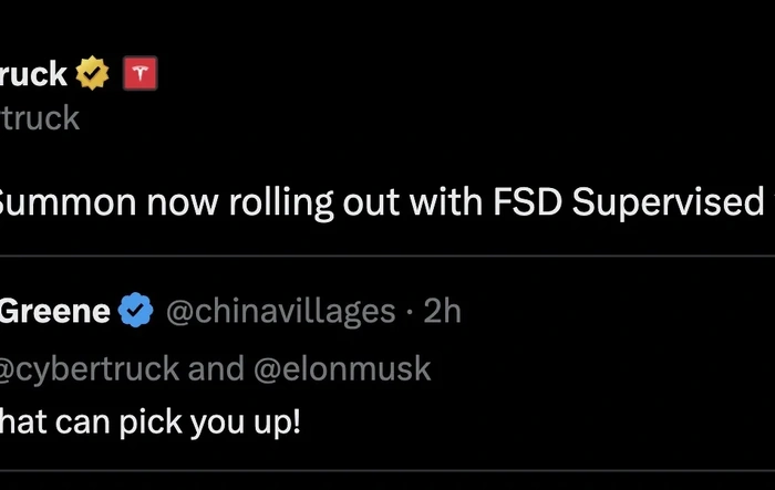 Summon ASS coming to Cybertruck on FSD 14.3.4 -- hint by official Cybertruck account