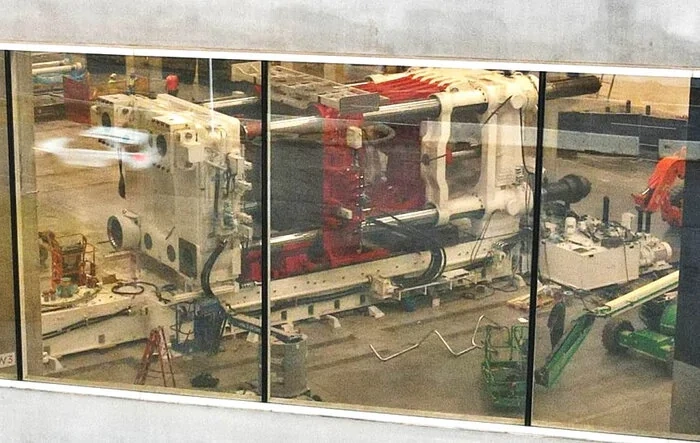 IDRA 9000T Giga Press Already Almost Fully Assembled in Giga Texas!
