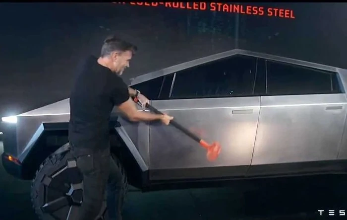 "Ultra-hard steel" patent filed for Cybertruck