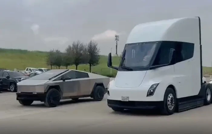 Drag Race Video: Cybertruck vs. Semi!