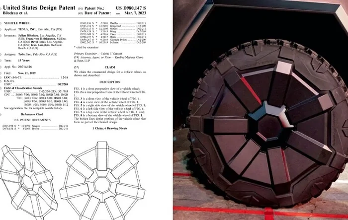 Tesla Granted a Patent for the Original Cybertruck Wheels!