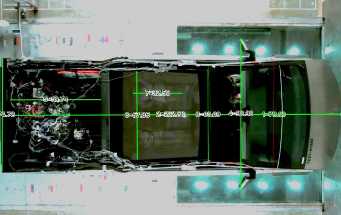 Crash Test Video Measurements For Cybertruck Dimensions