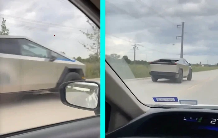🔥 Cybertruck Spied Out of California! – Driving on Texas Roads! 🤠 🔥