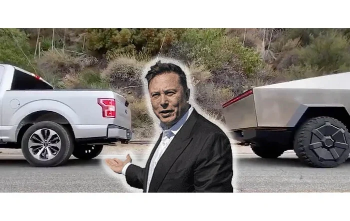Cybertruck pricing hinted by Musk's comment on "expensive" F-150 Lightning (even after today's $10K price cut)? 🤔