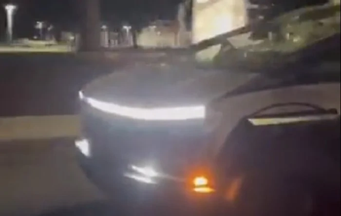 Cybertruck Night Footage ALL lights!!