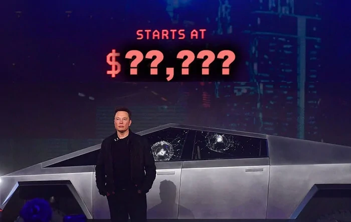 Musk responds to Cybertruck pricing and specs announcement question (8/23/23)