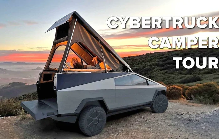 Cybertruck Camper Prototype by Space Campers