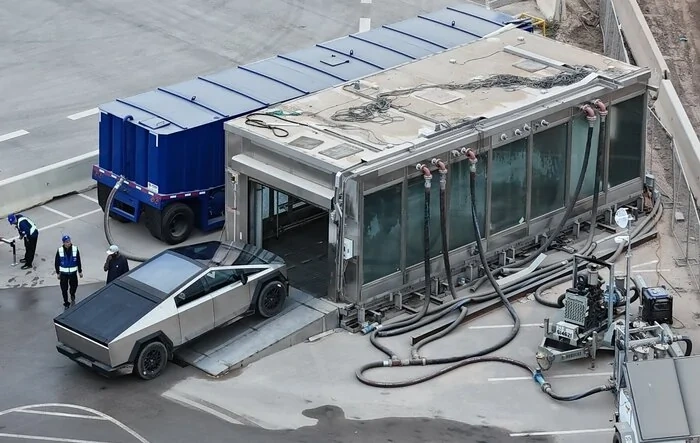 Photos: water leak testing + latest front castings (11/8/23)