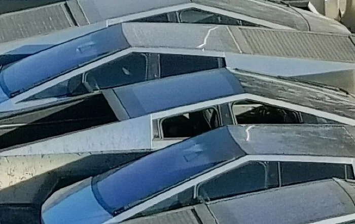 Photos: Windows rolled down & windshield wiper coverage area