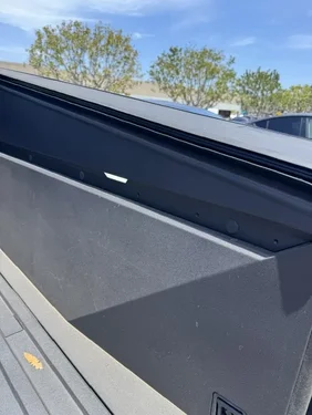 Tesla Cybertruck Dual AWD Cybertruck ($59K) Demo drive review & photos {filename}